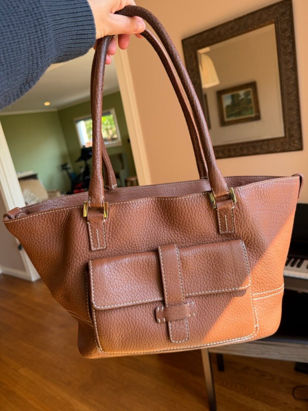 Loro Piana Globe Handbag
